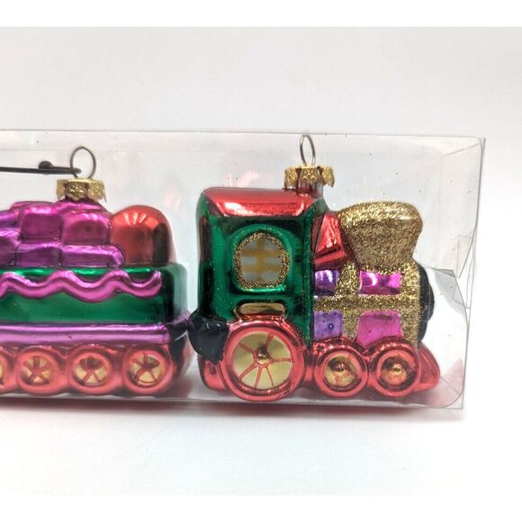 Train Set Christmas‎ Ornament Shatterproof - Picture 7 of 10